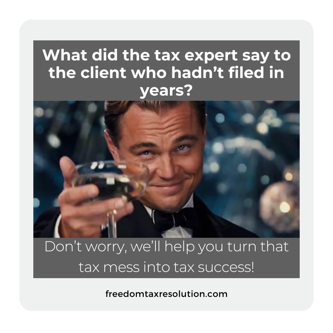 JesusAbikarram's tweet image. Behind on taxes? Don’t worry—we’ll help you turn that tax mess into tax success! It’s never too late to start fresh!

#TaxResolution #TaxSuccess #FileWithConfidence #TaxHelp #IRSRelief #NoMoreTaxStress #TaxStrategy #TaxRelief