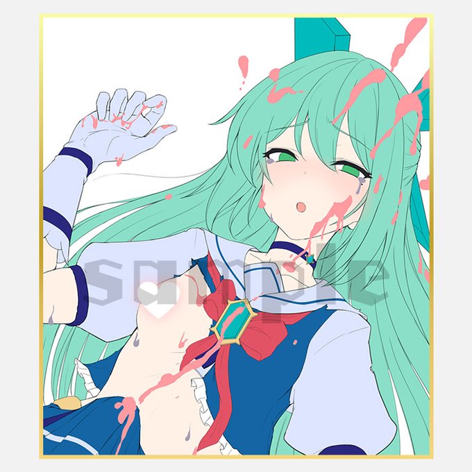 【宣伝】『戦姫ヒロイン敗北アンソロジー』の店舗予約特典の情報が出ました～。メロンブックス様で商品を予約していただくと『魔宝麗姫マギスフィア』の色紙がもらえます。精液いっぱいでかわいいね。よろしくね 