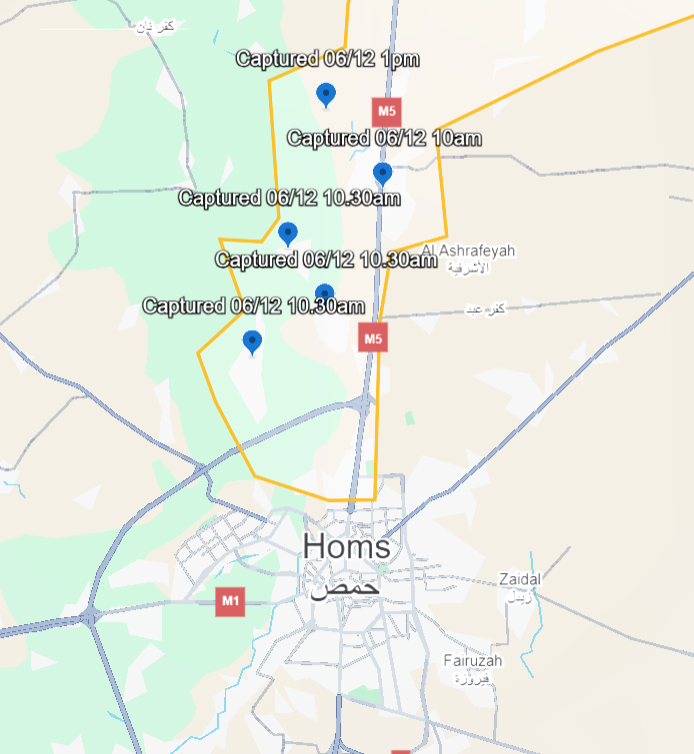 Permafr95699535's tweet photo. #SyAA sources confirm the order of withdrawal from Homs (apparently toward the west) as #HTS claims to be entering the northern neighborhoods. https://t.co/e24oZaiqI5