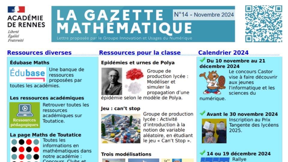 Enseigner les mathématiques avec le numérique tweet media