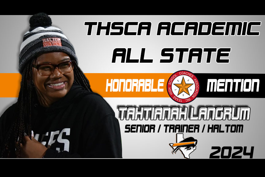 Congrats to Tahtianha Langrum on being Honorable Mention Academic All State!
<a href="/THSCAcoaches/">THSCA</a> <a href="/athleticsbisd/">athleticsbisd</a> <a href="/HHSBuffNation/">Haltom High Buff Nation</a>
<a href="/athleticsbisd/">athleticsbisd</a> <a href="/ARBuffAT/">A.Rosales</a> <a href="/FootballHaltom/">Haltom Football Boosters</a> 
#HaltomFamily #SmartWins