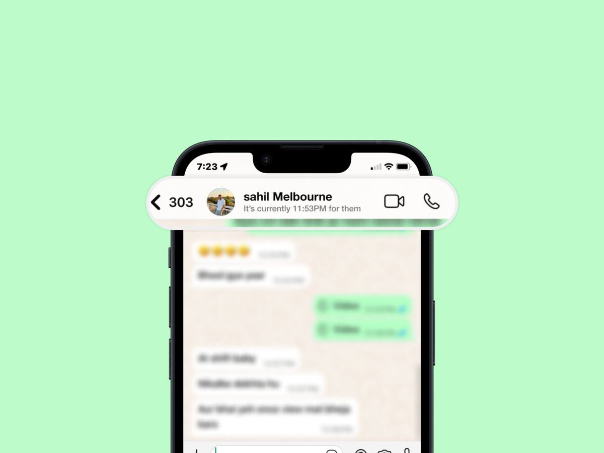 WhatsApp, but it shows the recipient’s local time–always struggled with messaging/calling friends abroad at odd hours