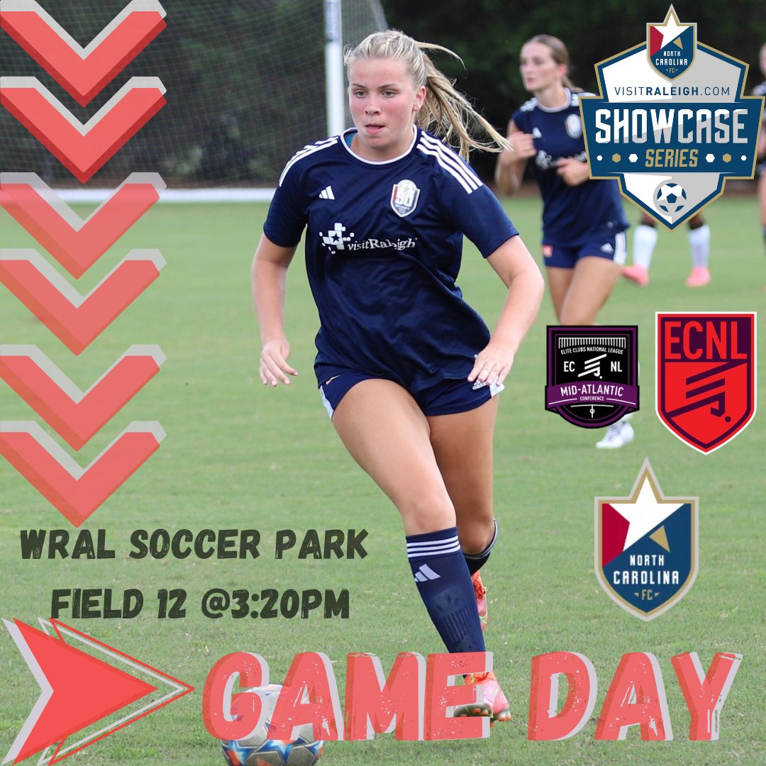 2008 NCFC ECNL Girls (@08g_ncfc_ecnl) on Twitter photo Game Day! Let’s go!
📆 12/6/24
📍 7700 Perry Creek Rd, Raleigh, NC
WRAL Soccer Park 12
⏰ 3:20PM
<a href="/ImYouthSoccer/">ECNL/GA/Recruiting/College Soccer</a> <a href="/ImCollegeSoccer/">College Soccer Truth ™</a> Game Day! Let’s go!
📆 12/6/24
📍 7700 Perry Creek Rd, Raleigh, NC
WRAL Soccer Park 12
⏰ 3:20PM
<a href="/ImYouthSoccer/">ECNL/GA/Recruiting/College Soccer</a> <a href="/ImCollegeSoccer/">College Soccer Truth ™</a>