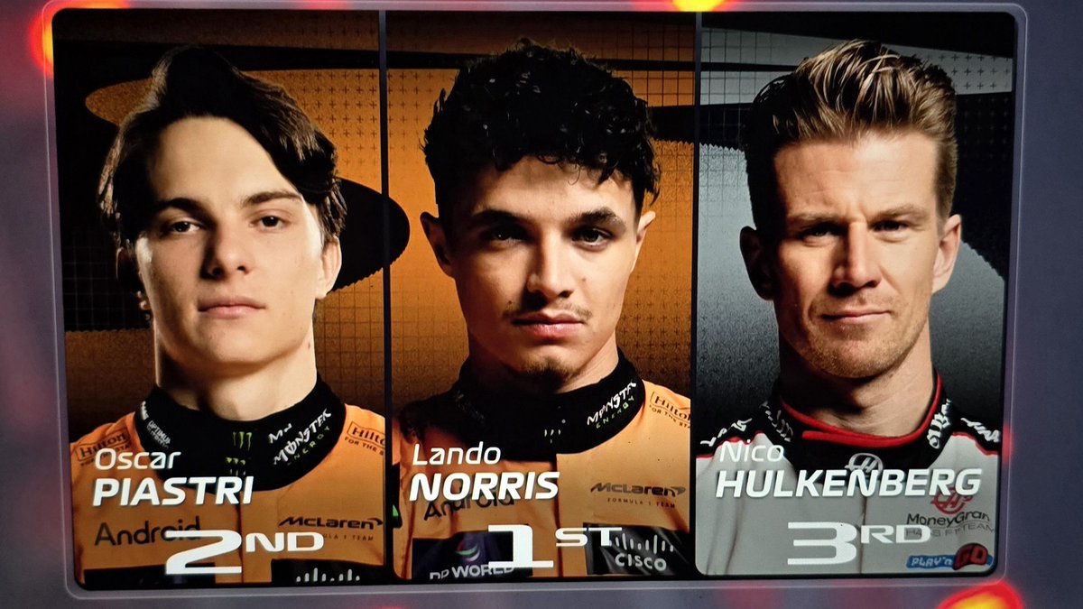 linalan01's tweet image. #AbuDhabGP #F1 the result of this #Practice2 #FP2 #LandoNorris #OscarPiastri and #NicoHulkenberg