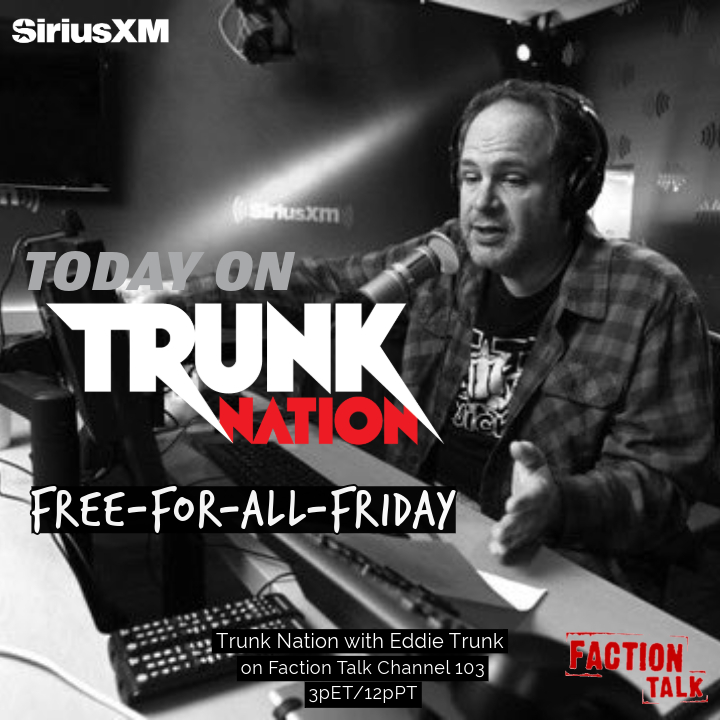 Trunk Nation on SXM Faction Talk Channel 103 tweet media