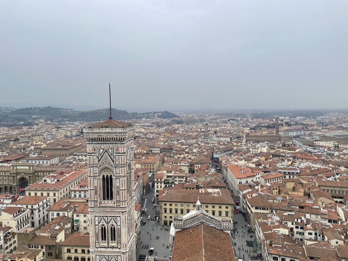 Have been going to the gym every day for no reason other than pure habit but just raced up the Duomo and Giotto’s campanile back to back and feel like I could do it again a couple of times. Two double espressos may have been a factor tho.