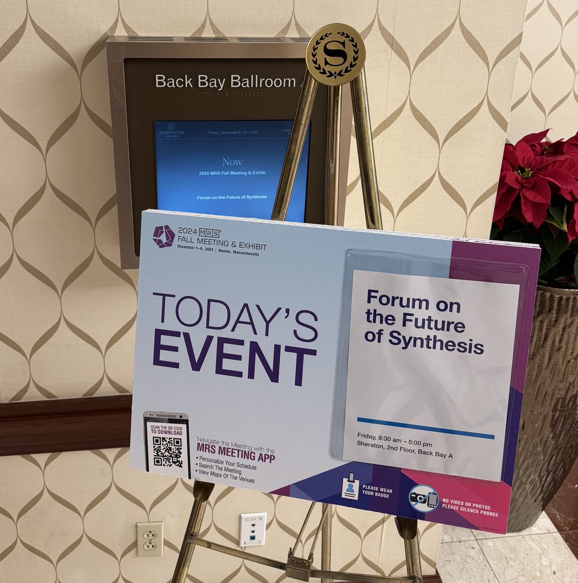 PARADIM (@paradimresearch) on Twitter photo All set for today’s Forum <a href="/Materials_MRS/">Materials Research Society (MRS)</a> 8:30am - 5pm, Sheraton, Back Bay A, supported by <a href="/NSF/">U.S. National Science Foundation</a> All set for today’s Forum <a href="/Materials_MRS/">Materials Research Society (MRS)</a> 8:30am - 5pm, Sheraton, Back Bay A, supported by <a href="/NSF/">U.S. National Science Foundation</a>