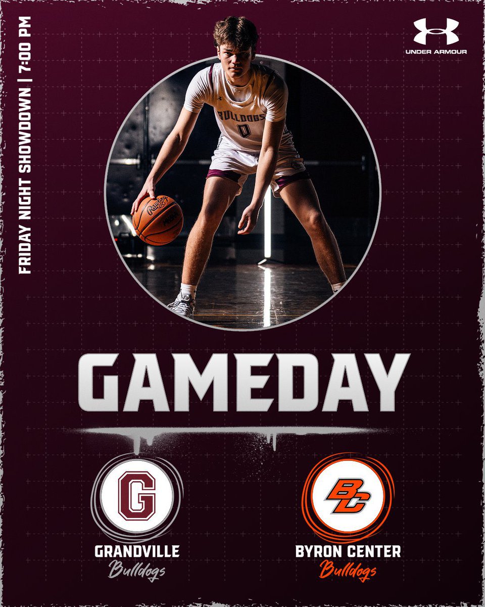 GAMEDAY!

🆚 Byron Center
📍 Byron Center High School
🕜 7:00 PM (<a href="/GrandvilleGBall/">GrandvilleGirlsBBall</a> @ 5:30 PM)
📻 Radio Coverage <a href="/MIgamenight/">Michigan GAME NIGHT</a> 

#WinTheDay