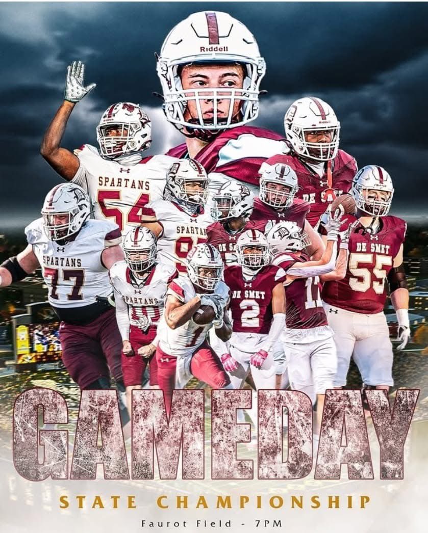 coachdgreen_'s tweet photo. STAAAAAATTTTEEEEEE❗️
The Spartans are marching down Hwy 70!
7pm, it’s time to EAT!
#BelieveYourProcess
#300Mentality https://t.co/8L58nvcPIS