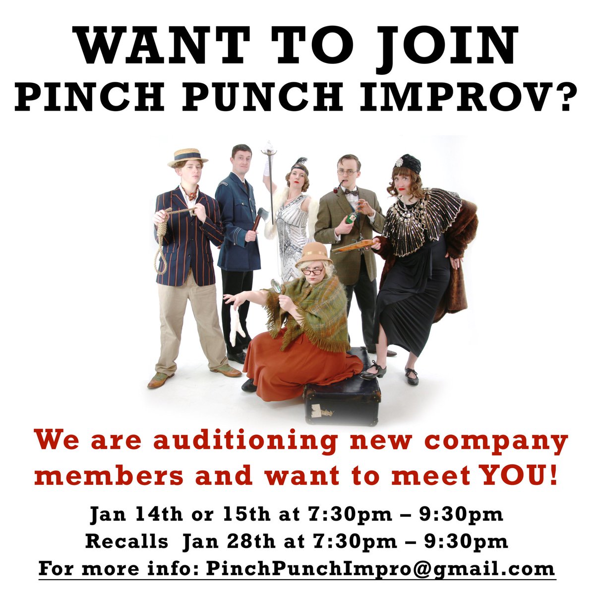 Pinch Punch Improv - Locomotive For Murder 🕵🏻♂️ tweet media