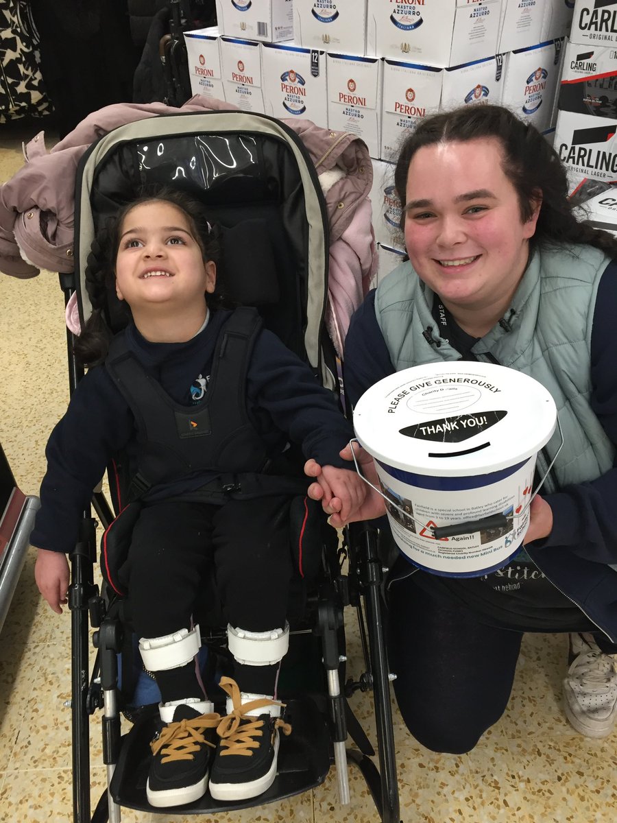 Fairfieldstweet's tweet photo. What a great morning in Sainsbury’s Dewsbury doing a bucket shake raising funds towards our new mini bus 🚌 https://t.co/178CmpX30h