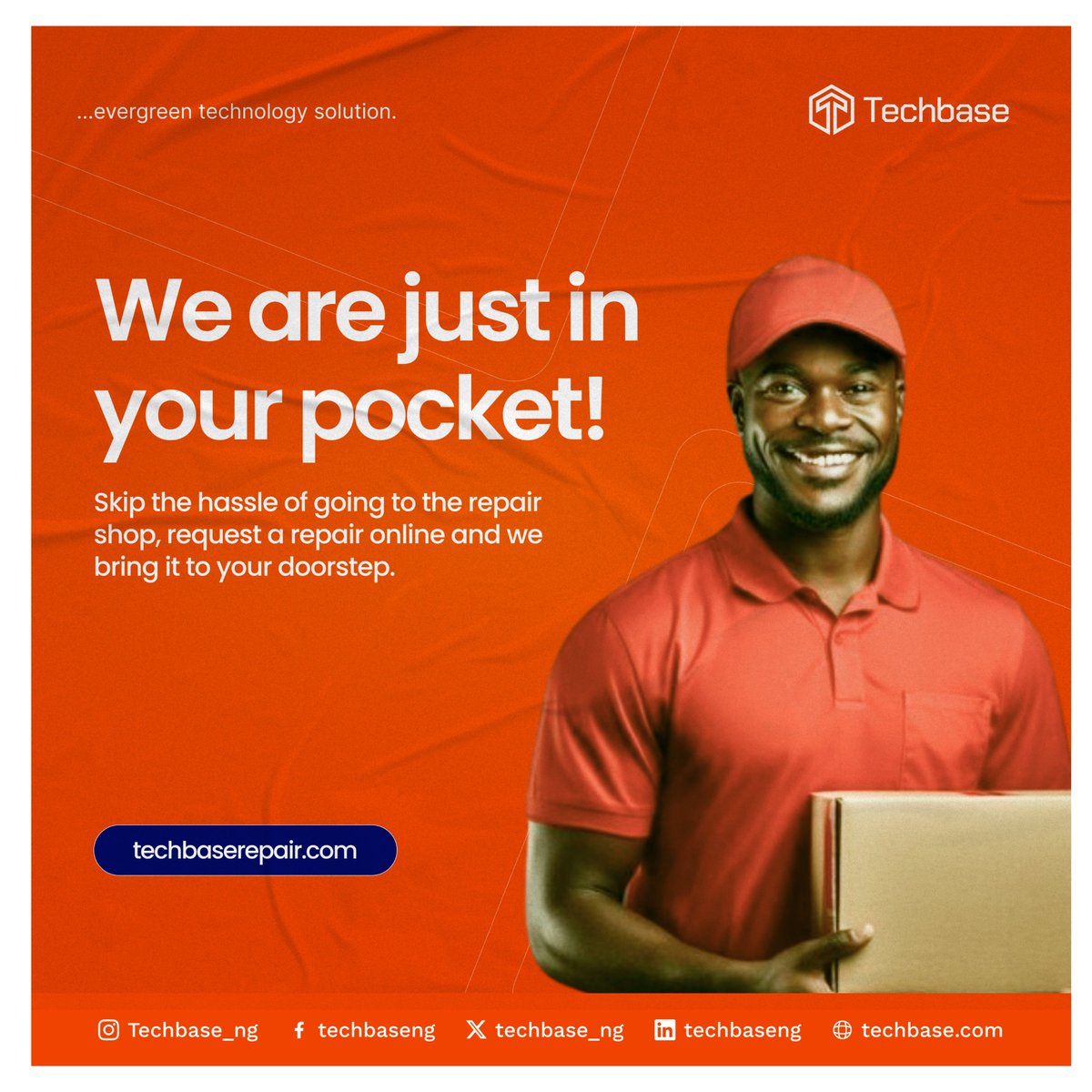 techbase_ng's tweet photo. Say goodbye to long wait times and hello to convenience. Your gadgets deserve the best care! 🚀
📍Visit us today or book your repair online at https://t.co/ZSmXJ5grBe
#TehbaseRepair #TechRepair #QuickFix #GadgetCare #ComponentReplacement #TechSolutions https://t.co/0S42s8tSfc