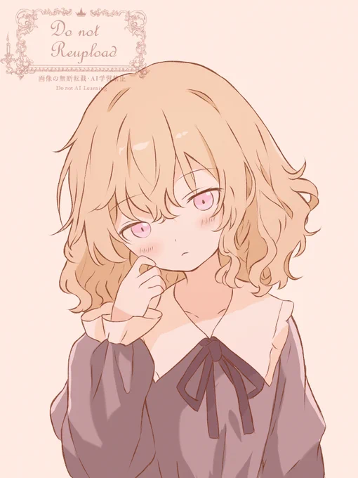 ちょっと照れてるメリー#秘封月間 #マエリベリー・ハーン 