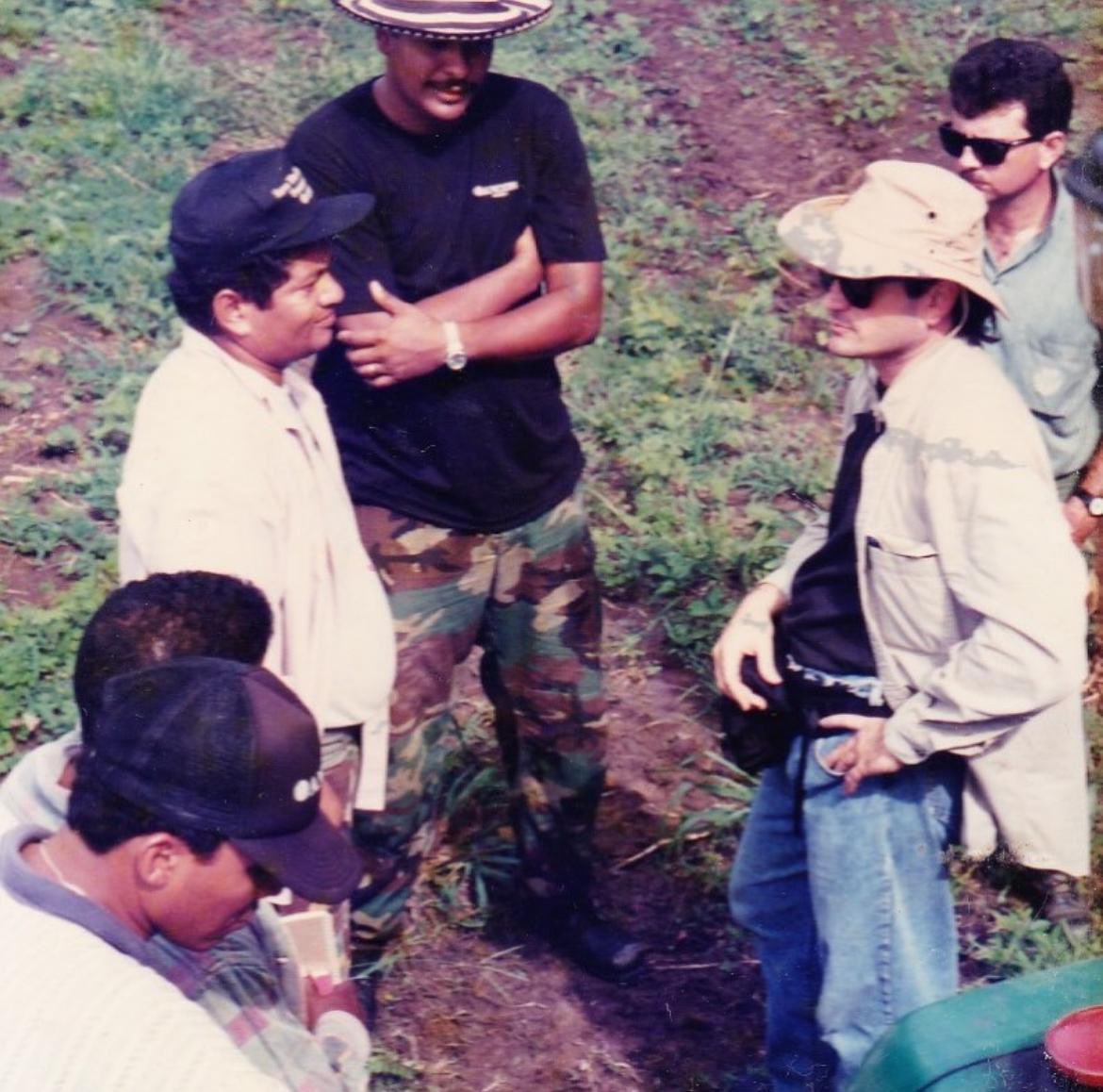 #FBF Hace unos años en gira de campo en la Reserva Natural Punta Patiño, junto a Oscar Vallarino, Director de Ciencias y Conservación de ANCON, el biólogo Carlos Brandaris (qepd), Oficial Jefe de Conservación de ANCON en Darién y el Ing. Javier Guerrero (qepd), Director de la