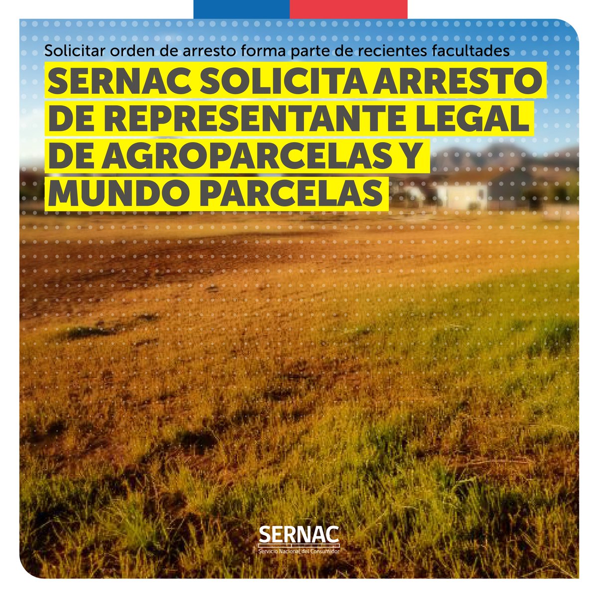 SERNAC tweet media