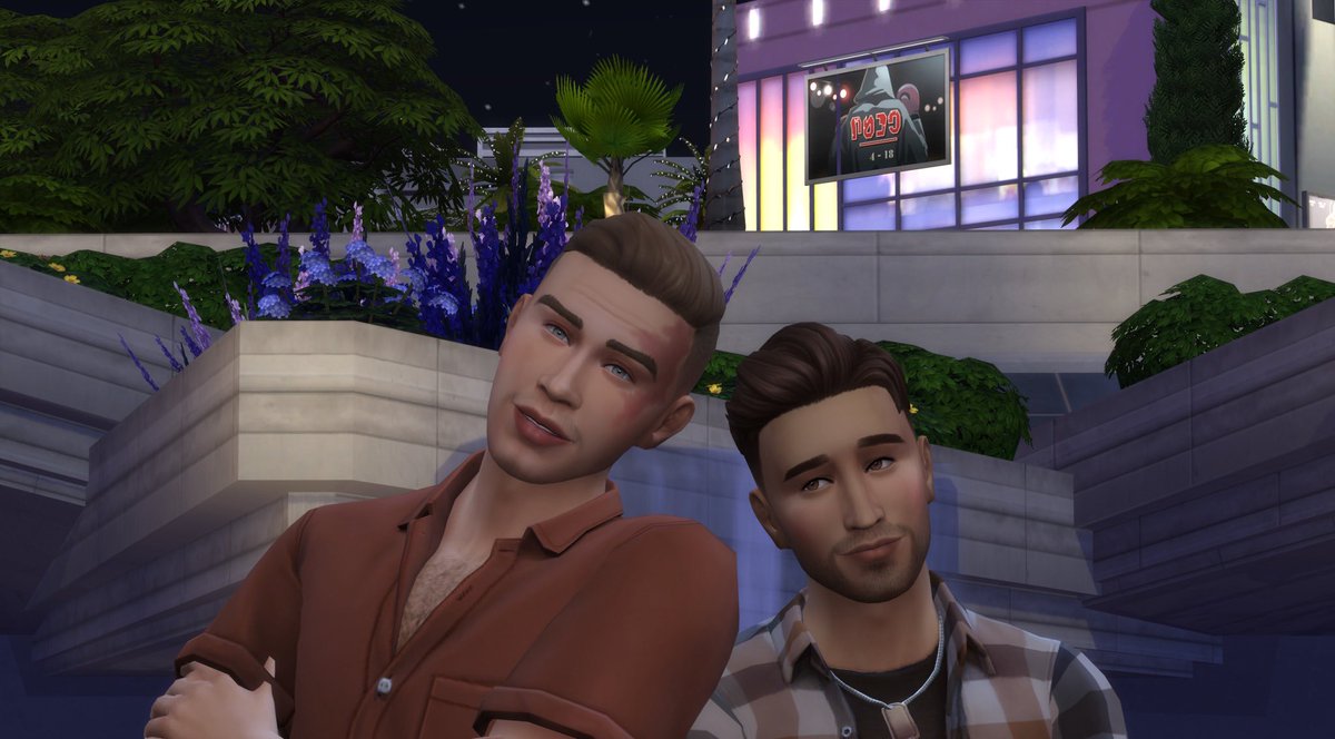 Jaybee772's tweet photo. @buckmyluck These are my sims, they need to let Eddie have a beard 💀 https://t.co/ifKYWbAbwO