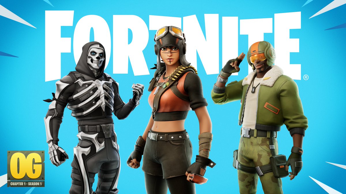 Fortnite's tweet image. LET’S GOOOOOOO

Fortnite OG: Chapter 1, Season 1 is live.