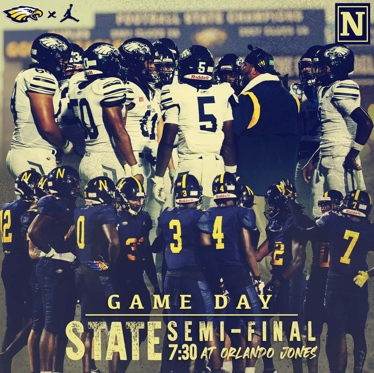 naplesfootball's tweet image. GAMEDAY🦅🏈