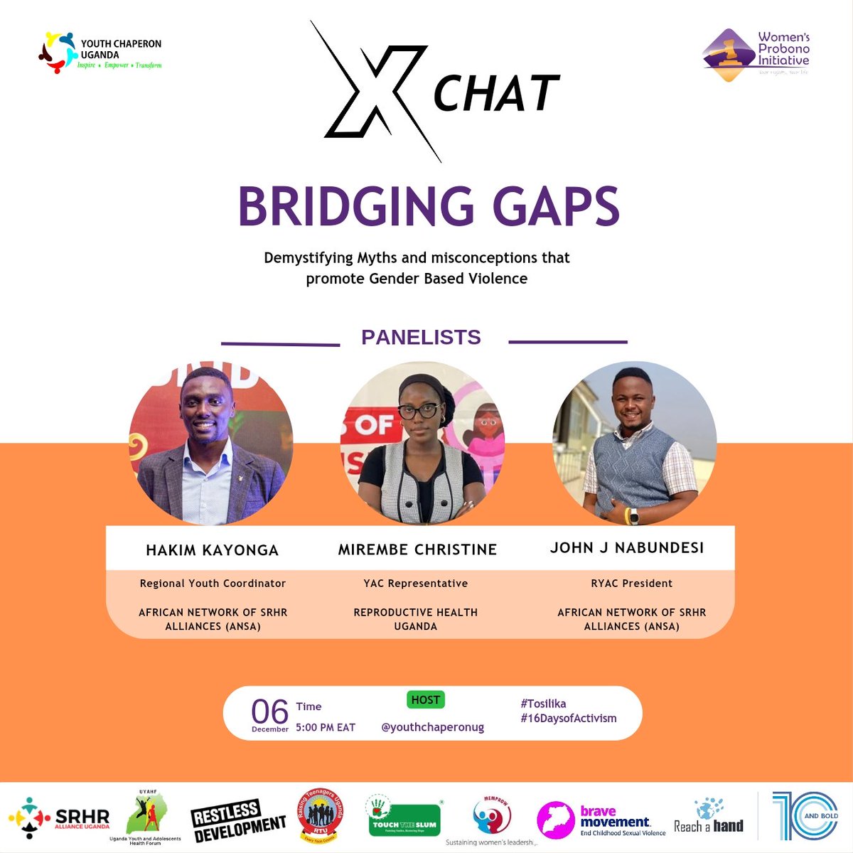 The Women's Probono Initiative (@womenprobono) on Twitter photo Today we are joining our friends <a href="/youthchaperonug/">@Youthchaperonug</a> for an X chat on the role of young people in ending #SGBV.
Follow the conversation via
x.com/youthchaperonu…
#16DaysOfActivism Today we are joining our friends <a href="/youthchaperonug/">@Youthchaperonug</a> for an X chat on the role of young people in ending #SGBV.
Follow the conversation via
x.com/youthchaperonu…
#16DaysOfActivism