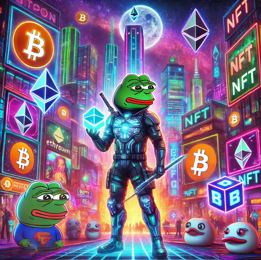 JCTheFoundation's tweet photo. Pepe leads the NFT and crypto revolution in a neon metaverse! 🚀💎

#Web3 $TON #memfi $ETH $SOL $ANKR $AI $FET $HNT $DOGE $SHIB $PEPE $WIF $DAO $TON $FLOKI $BONK #crypto #DeFi  $MUBI $TURBO https://t.co/coc3BCFiys