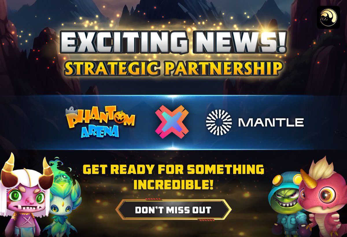 🎉🔥 Phantom Arena x Mantle Ortaklık Duyurusu! 🔥🎉
Mantle (MNT) ile Stratejik Ortaklığımızı resmen duyurmaktan heyecan duyuyoruz! 🚀

🌟 MNT Arena'yı Tanıtıyoruz 🌟
Bugünden itibaren MNT Arena CANLI olarak, hem kazananlar hem de kaybedenler için heyecan verici fırsatlarla dolu