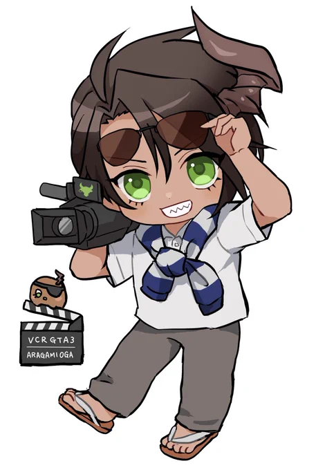 オウガ監督の映画楽しみにしてます #VCRGT絵 #オウ画 