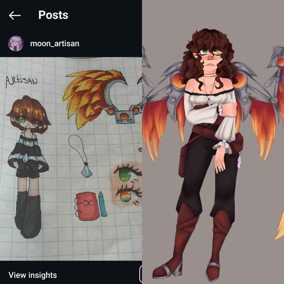 I redrew my old persona, i might just use them for something else in the future :)