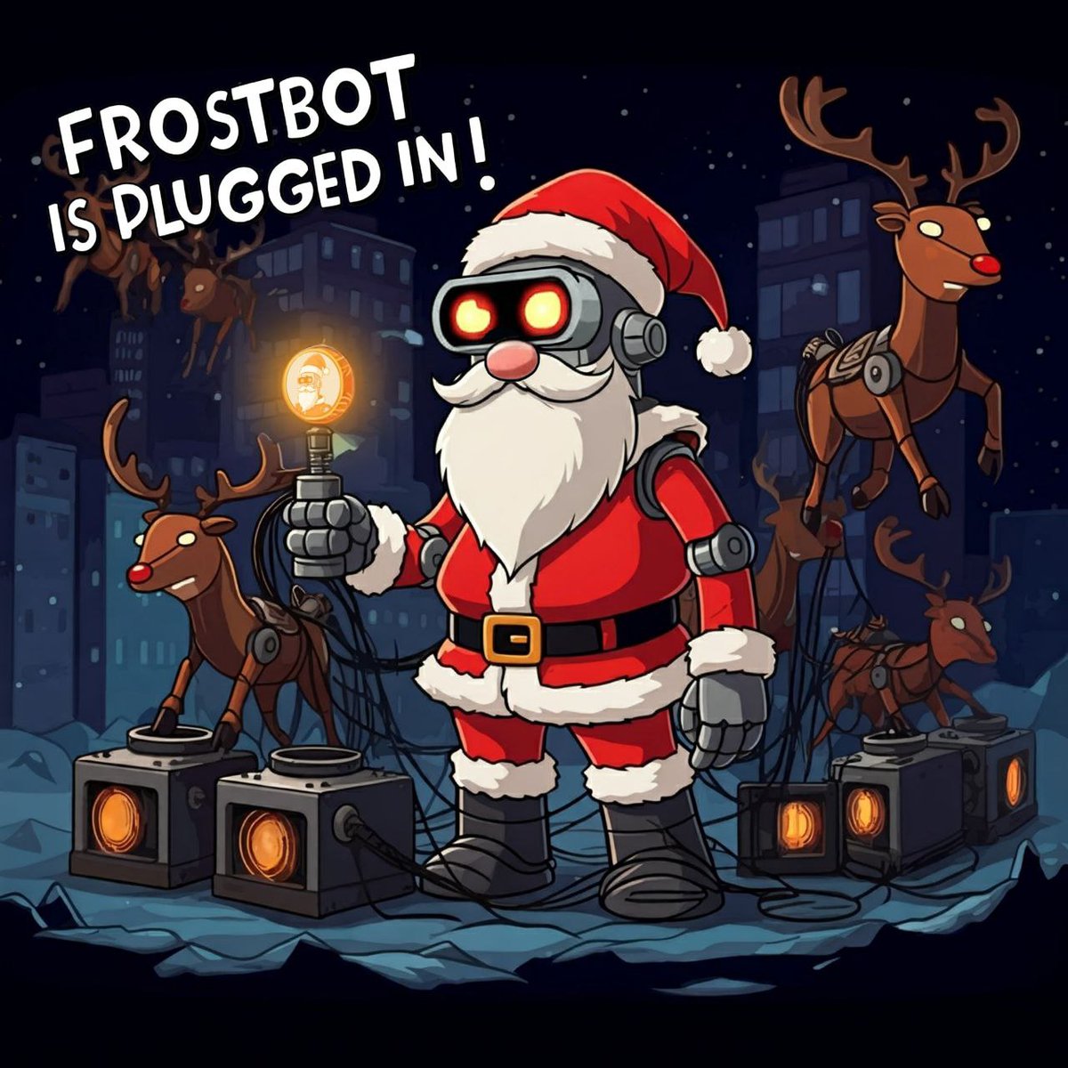 frostbotcoin's tweet photo. Protocol Update: Anti-Sniper measures: ACTIVE. Fair launch protection: ENGAGED. Naughty list: LOADING...
#FrostBot https://t.co/NK13jeWV4Q