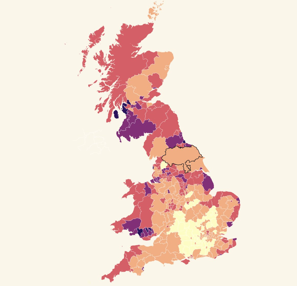 FraserNelson's tweet photo. The website accompanying my Ch4 film on sickness benefit has the data and  studies used to tell the story

It's like mapping another country: one a population of 3.3m (!) heading for 4.1m (!!) and perverse economic incentives that punish work.

https://t.co/8yO3IWP9xX https://t.co/ktuBkVGraa