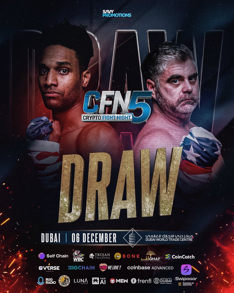 A DRAW! @blknoiz06 and @BenArmstrongsX fight to a draw here after 4 rounds  of boxing! Is a rematch on the cards?