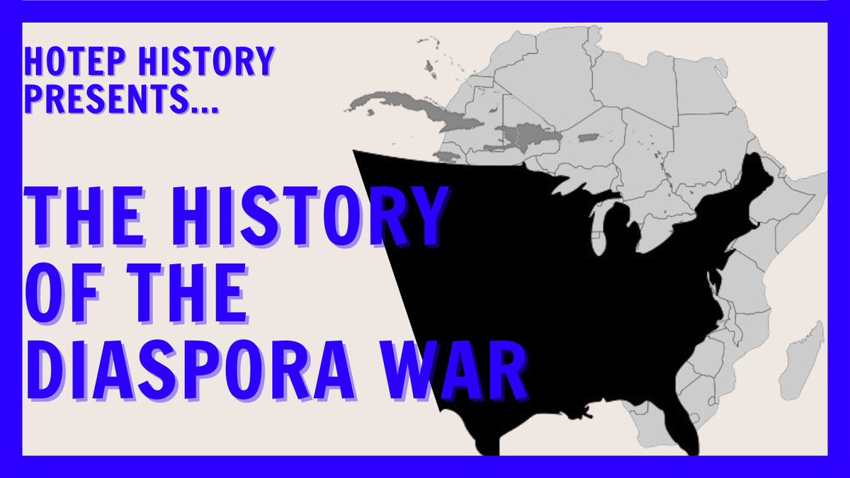 HotepHistories's tweet photo. The History of the Diaspora War

New video dropping at 4pm

Subscribe now: https://t.co/UBUeR5LHC4 https://t.co/vdoXo5i7xT