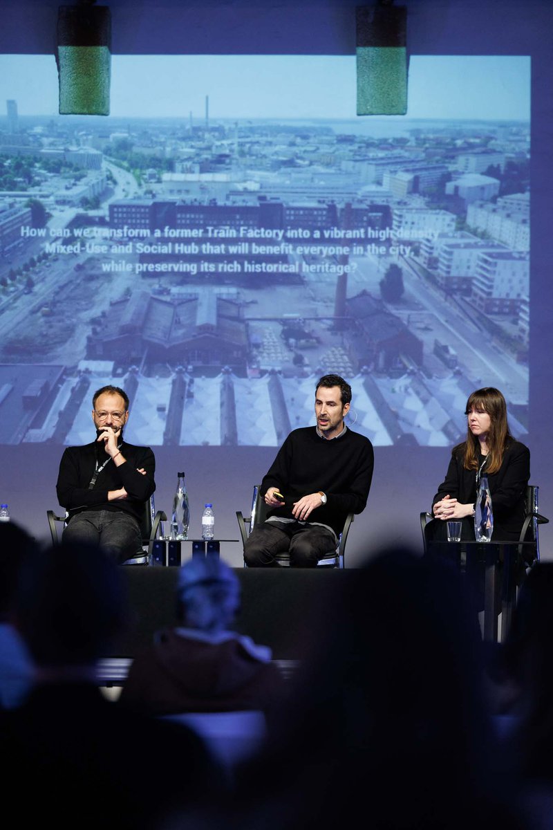 MASSLAB_PT's tweet image. 🌍 How can Adaptive Reuse redefine cities and foster resilient communities?
At the SHIFT seminar, we presented A Roof for Helsinki under the Urban Metabolism theme, exploring how cities can act as sustainable ecosystems.