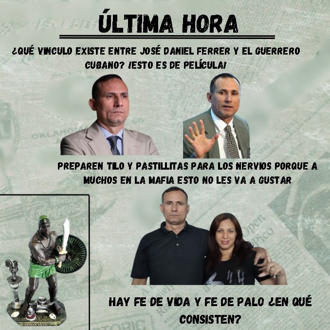 ¡Se viene abajo la tarima de la infamia con payasos y todo! ¿Qué vinculo existe entre José Daniel Ferrer y el Guerrero Cubano? Fe de vida y fe de palo ¿En qué consisten? Preparen tilo y pastillitas para los nervios, a muchos en la mafia no le va a gustar. Hoy en YouTube.  #Cuba