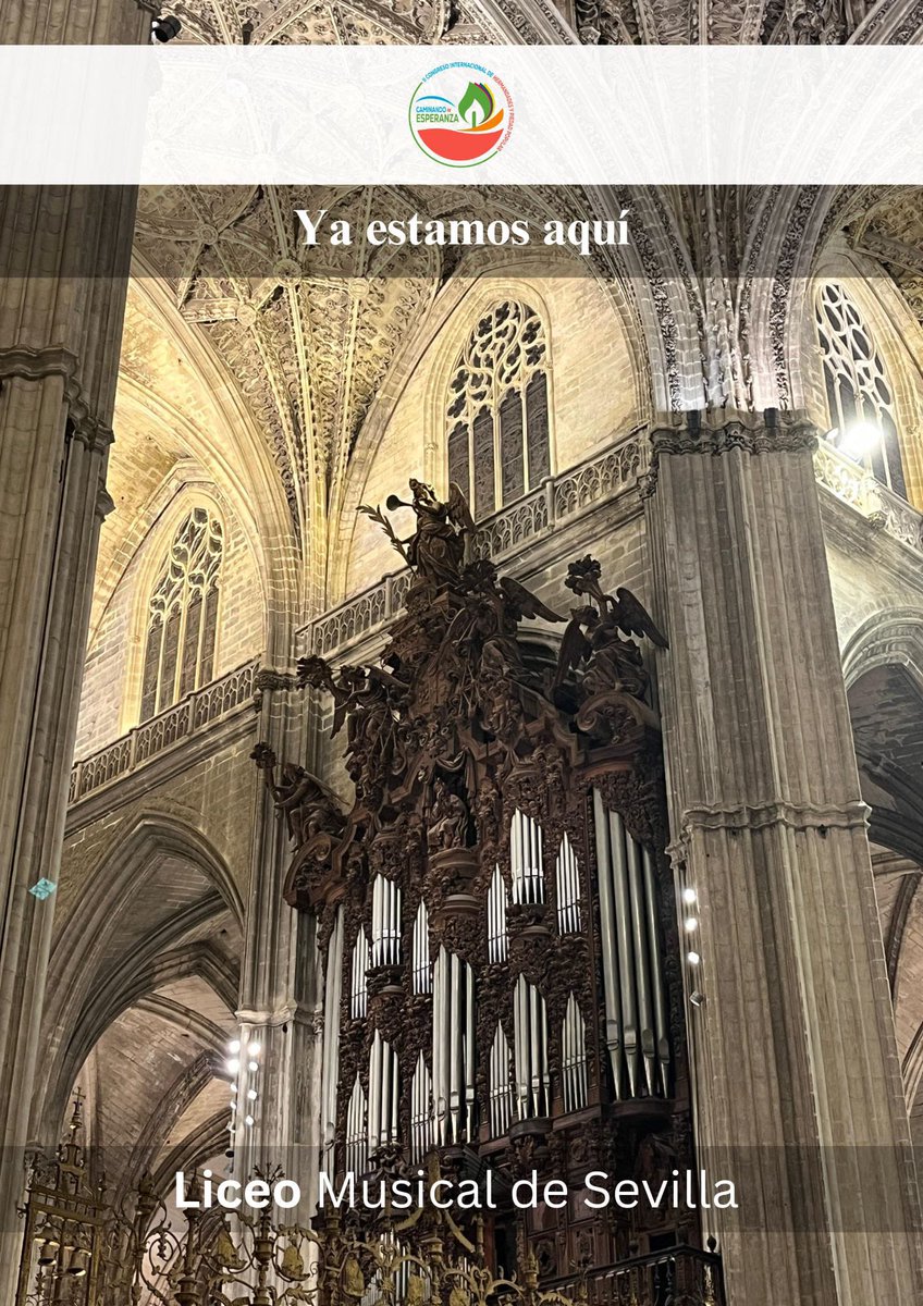 bmliceosevilla's tweet photo. Ya estamos aquí.
@congresoihpp
#SigueAlSol
#BandaMusicaSol https://t.co/FyuoiM2bEA