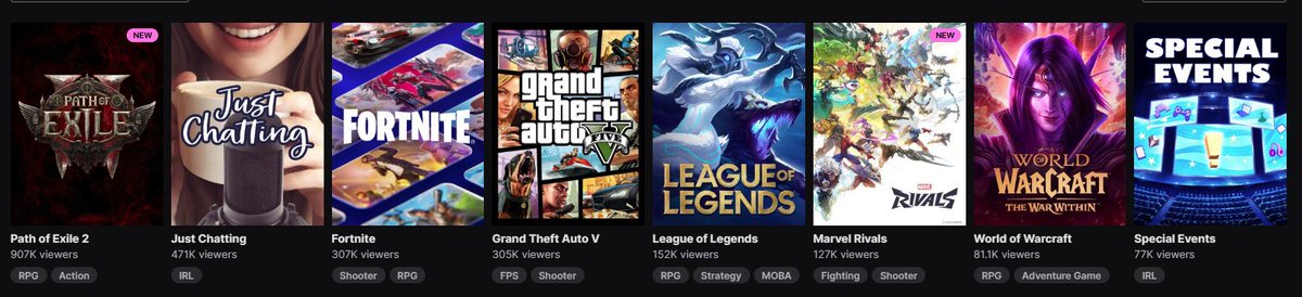 Almost 1 million viewers on twitch alone. That is insane! Congrats to <a href="/pathofexile/">Path of Exile</a> , now you guys deliver that proper server/queue ;)