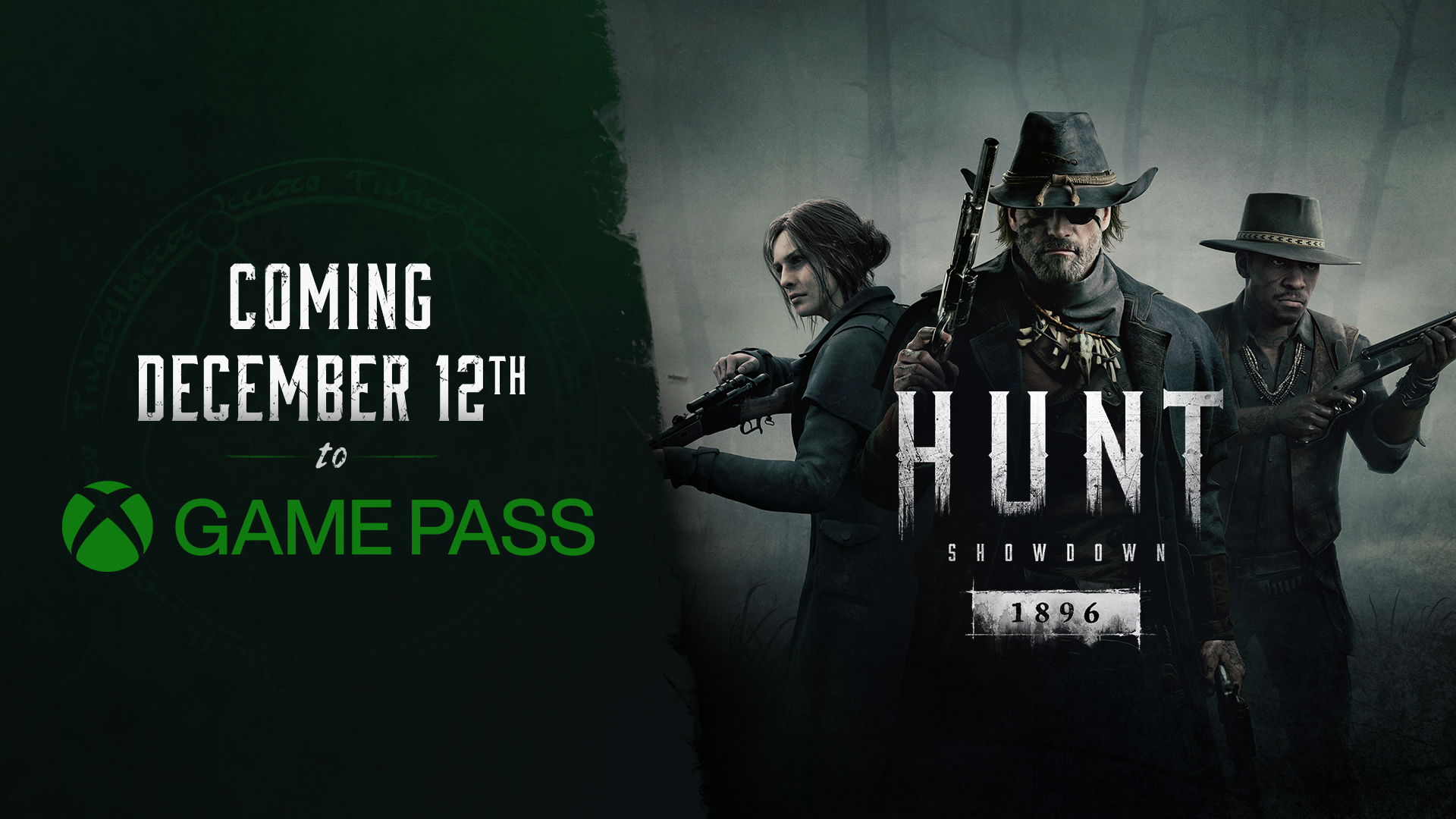 O Hunt: Showdown 1896 será lançado no catálogo do Xbox Game Pass em dezembro!