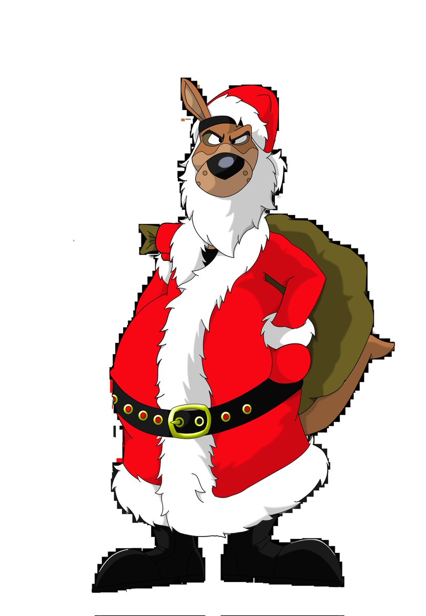 BORUEIRE's tweet photo. Joyeux Noel! Kangoo Claus is coming to town Christmas. @TheDragonBrandy @Jake_the_Hyena should be happy to see this. #MerryChristmas #leskangoo #KEVIN #SantaClaus #teamkids https://t.co/CfU8ilF7dF