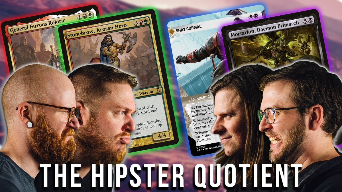 We tested out HIPSTER DRAGON HIGHLANDER by
<a href="/mtg_ds/">Magic Data Science</a> 

Here are the results: youtu.be/WgdJchPDTPg

#MagicTheGathering