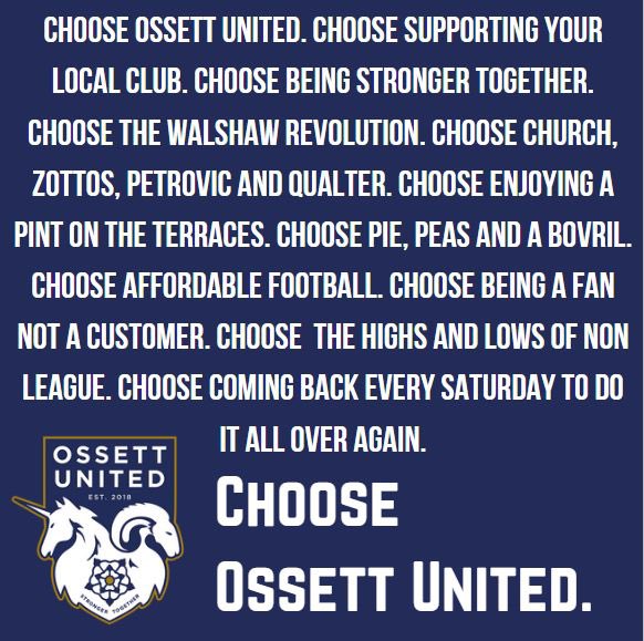 Ossett United FC (@ossettunited) on Twitter photo 