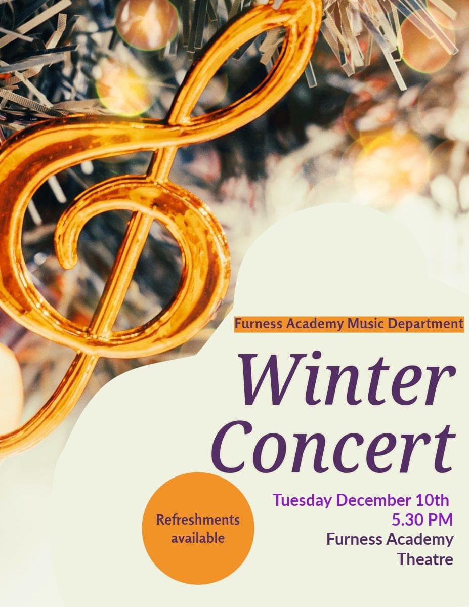 So excited for our Winter Concert! 💜🎶🎄💜 <a href="/FurnessAcademy/">Furness Academy</a> <a href="/misst_music/">MiSST</a>