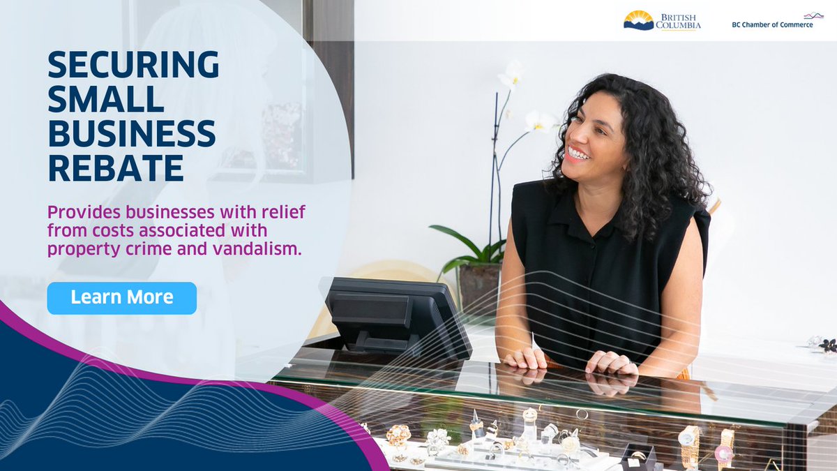 PGChamber1's tweet photo. Check out the Securing Small Business Rebate Program - part of the /bcgov StrongerBC Economic Plan commitment to supporting businesses.
Learn more
on the /bc-chamber-of-commerce website
https://t.co/kK3bYu6jf2 https://t.co/dNi4cbDwFp