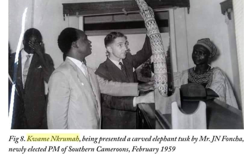 CelestinAtanga's tweet photo. @Laughn_Monks @MimiMefoInfo If you know the history of #CMR &amp; #Ambazonia, you won't be making such assertions. #Ambazonians elected Messrs Endeley, Foncha &amp; Jua. Your 1st despot, Ahidjo overthrew Jua in 1968. Since then, any other "anglo" appointed even by @PR_Paul_BIYA had been to serve you people, not us. https://t.co/oWvKD8y9Kz