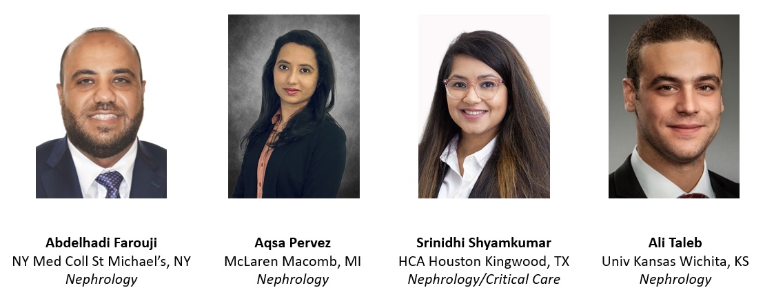Henry Ford Nephrology (@hfhnephfellow) on Twitter photo Congratulations to incoming <a href="/HFHNephFellow/">Henry Ford Nephrology</a> fellows Abdelhadi Farouji, Aqsa Pervez, and Ali Taleb and nephrology/critical care fellow Srinidhi Shyamkumar! <a href="/HFHIntMedRes/">Henry Ford Hospital Internal Medicine Residency</a> <a href="/HenryFordHealth/">Henry Ford Health</a> Congratulations to incoming <a href="/HFHNephFellow/">Henry Ford Nephrology</a> fellows Abdelhadi Farouji, Aqsa Pervez, and Ali Taleb and nephrology/critical care fellow Srinidhi Shyamkumar! <a href="/HFHIntMedRes/">Henry Ford Hospital Internal Medicine Residency</a> <a href="/HenryFordHealth/">Henry Ford Health</a>