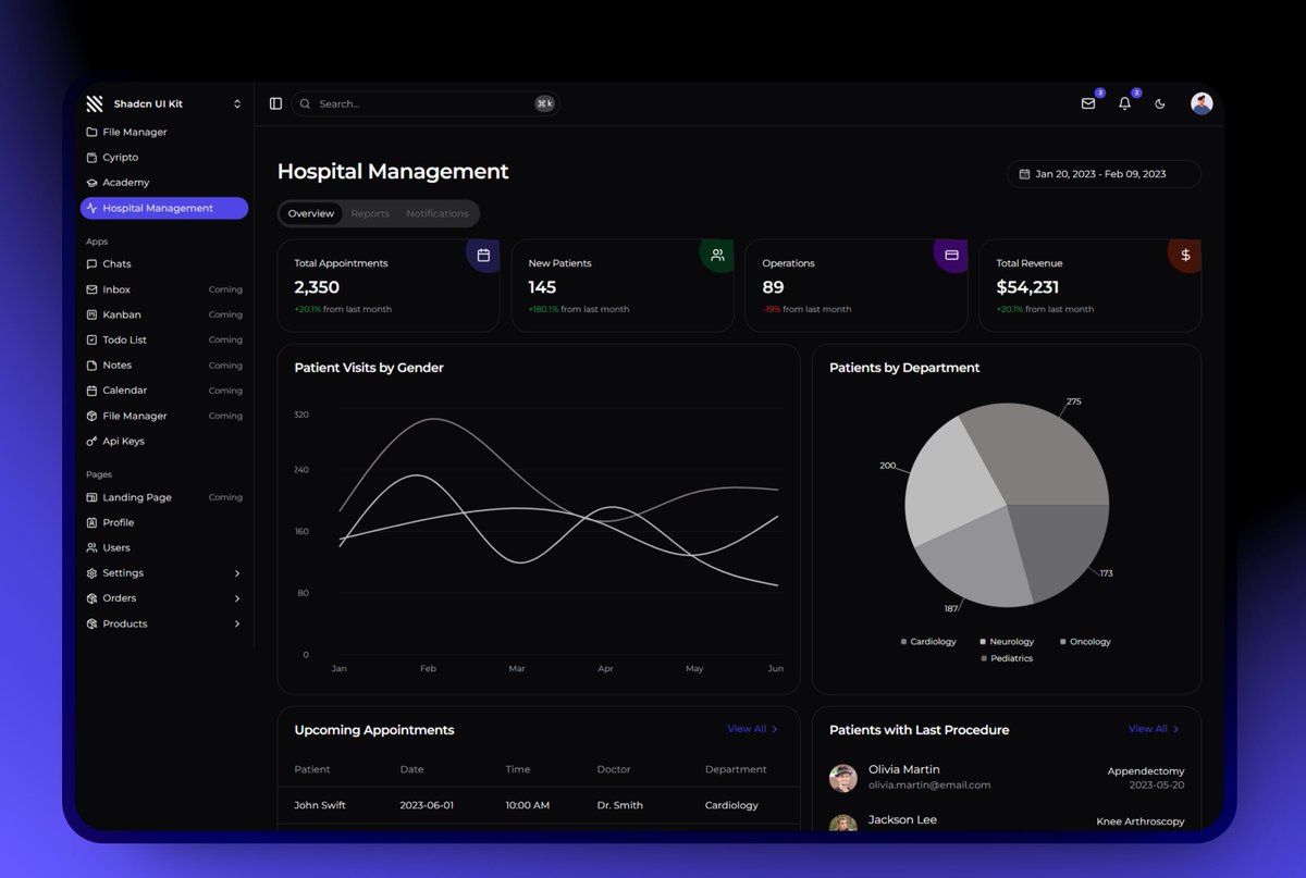 TobyBelhome's tweet photo. New dashboard is coming.

w / @shadcn ui kit https://t.co/Sc7MEV4wie