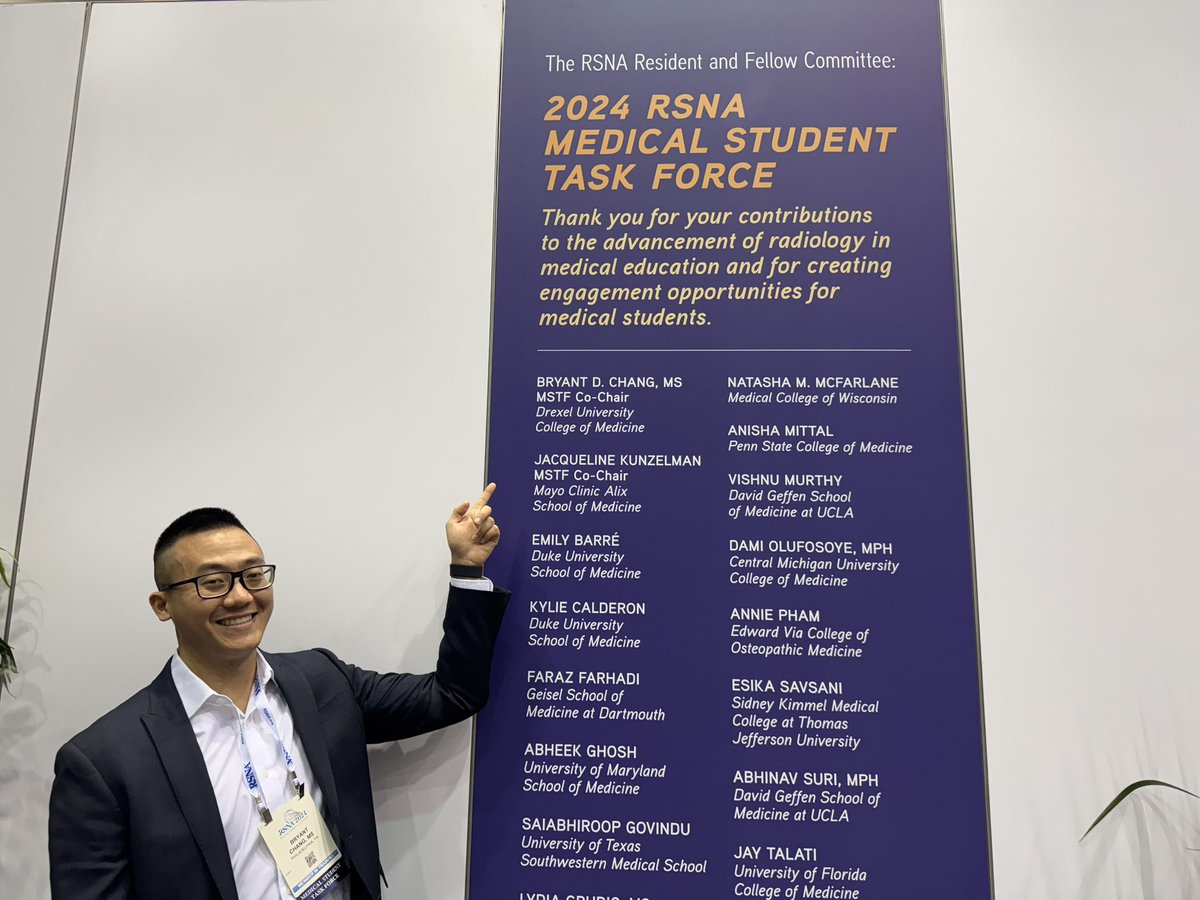 This was fourth RSNA, and I’m so glad to be part of such an inspiring community 🥹

🧵
