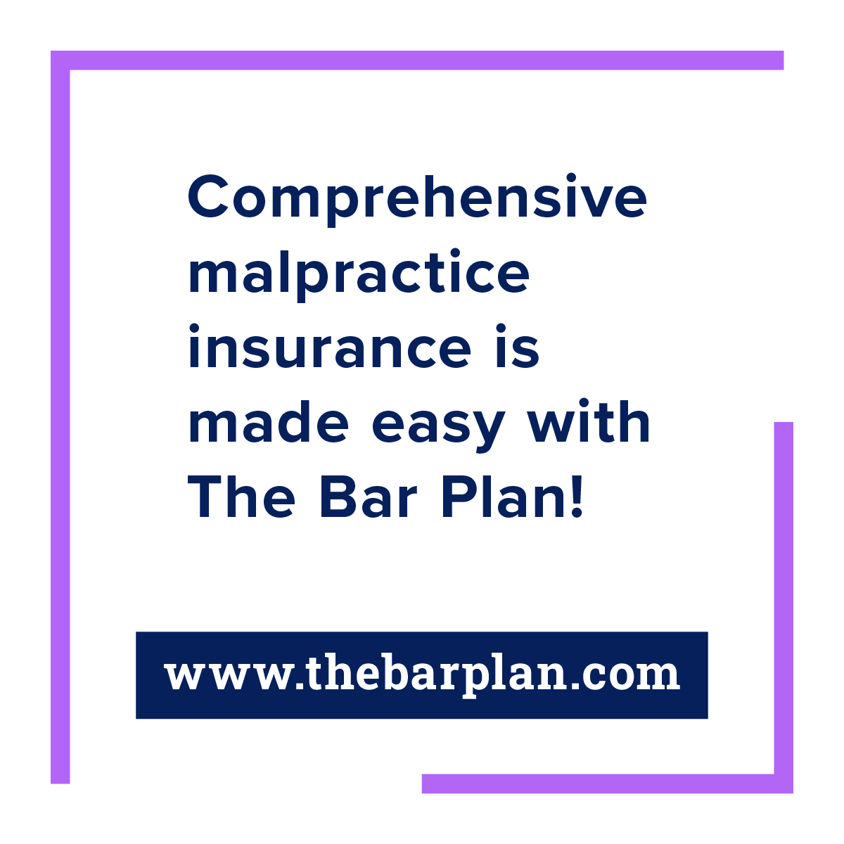 Thinking about the best options for your malpractice insurance?

At The Bar Plan, we make it straightforward to find the comprehensive coverage your practice needs. Explore our easy application process: thebarplan.com/malpractice-in…

#TheBarPlan #Law #Legal #Malpractice #Insurance