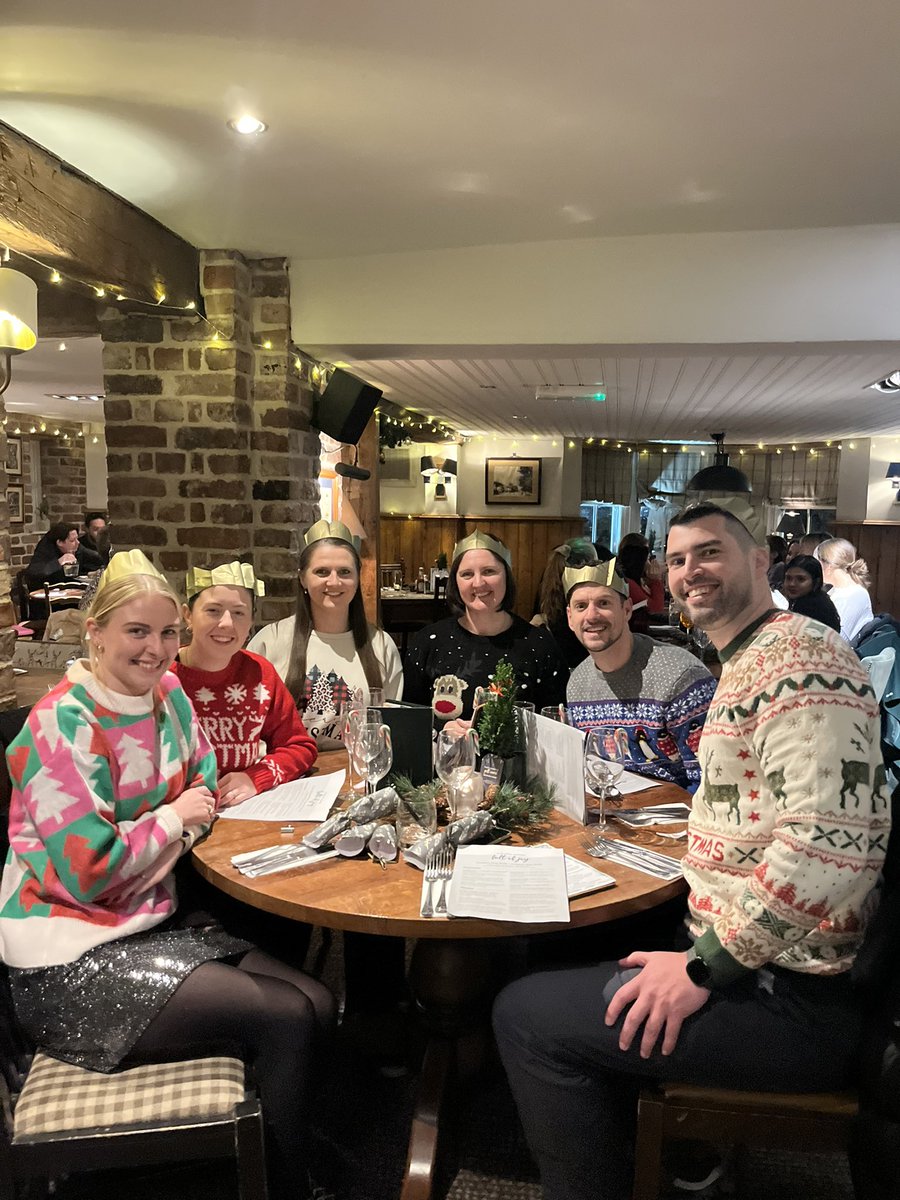 Merry Christmas Department Dinner from Team PE! We are wishing everyone an amazing Christmas break when it gets there. 

A successful year on and off the sporting field. 

Bring on 2025!!!!

<a href="/bhfcs/">Blessed Hugh Faringdon Catholic School</a> 

#NihilNisiDeo #MerryChristmas