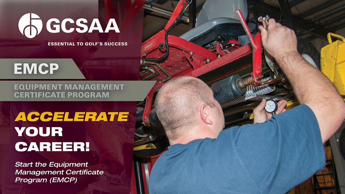 GCSAA (@gcsaa) on Twitter photo Congrats to members on EMCP accomplishments:
Level 1:
• Kyle Craig – @CityMississauga
• David Nichols – <a href="/GolfWesthaven/">Westhaven Golf Club</a>
• Edward Search – <a href="/DCC1897/">Dayton Country Club</a>
Level 2:
• Joseph Deas, III – Charlotte CC
• Jon Deierlein – Sleepy Hollow CC
Learn how the EMCP program can advance your Congrats to members on EMCP accomplishments:
Level 1:
• Kyle Craig – @CityMississauga
• David Nichols – <a href="/GolfWesthaven/">Westhaven Golf Club</a>
• Edward Search – <a href="/DCC1897/">Dayton Country Club</a>
Level 2:
• Joseph Deas, III – Charlotte CC
• Jon Deierlein – Sleepy Hollow CC
Learn how the EMCP program can advance your