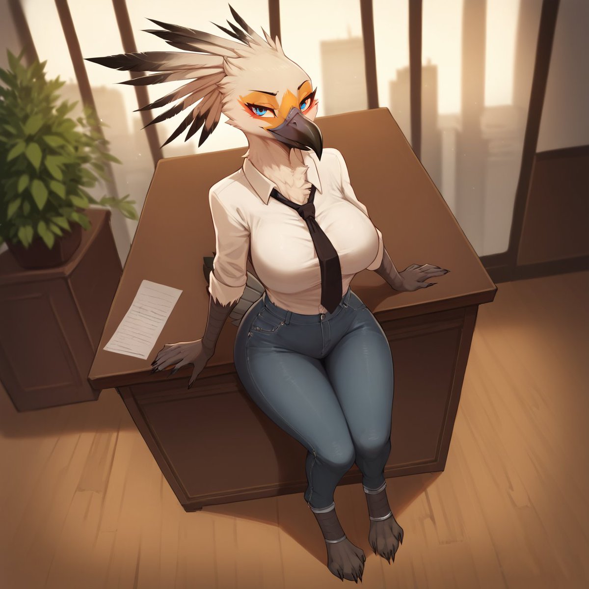 MouseMarce8703's tweet photo. There are a lot of interesting people in the Office!🐦

#AI #AIart #AIイラスト #AiMouse #AInsfw #NSFW #nsfwAIart https://t.co/hN606P7yRp