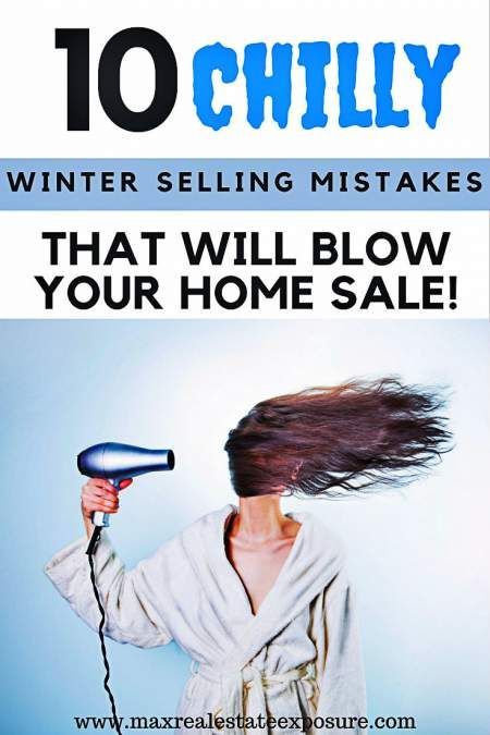 Mistakes to Avoid When Selling a House in The Winter buff.ly/2vSjU6P